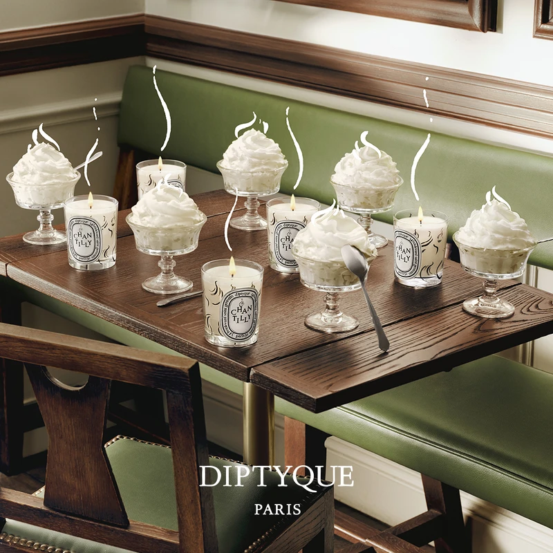Diptyque 2024限量香氛蠟燭-香緹鮮奶油190g,NT2,300 Diptyque 2024限量香氛蠟燭-香緹鮮奶油190g,NT2,300