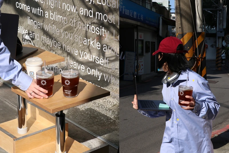 咖啡也這麼有美學！Local Local 風格周邊產品線—A Moment Please 體現品牌內容與審美。