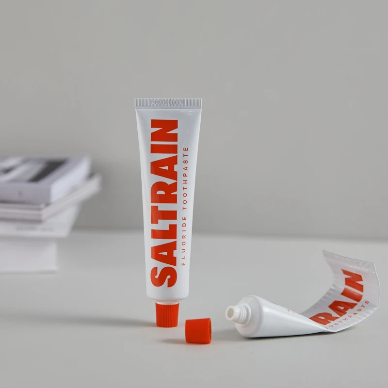 SALTRAIN低氟防蛀灰鹽牙膏(紅)30g，NT120、100g，NT260