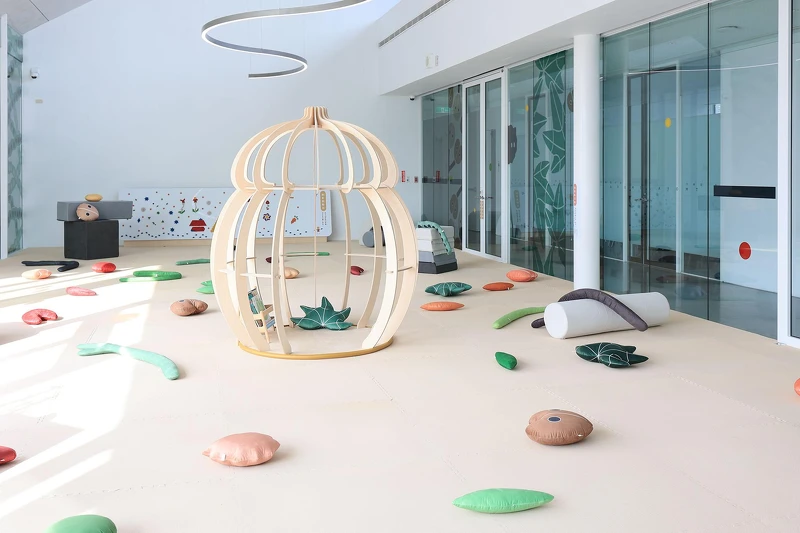 三明治工〈種子城市〉體驗空間。 攝影／范文芳；圖片提供／桃園市立美術館。