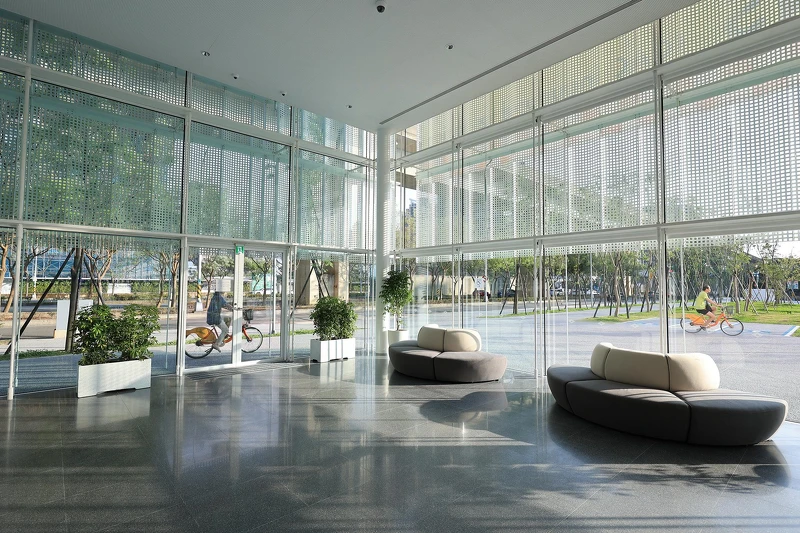 兒美館大廳。 攝影／范文芳；圖片提供／桃園市立美術館。