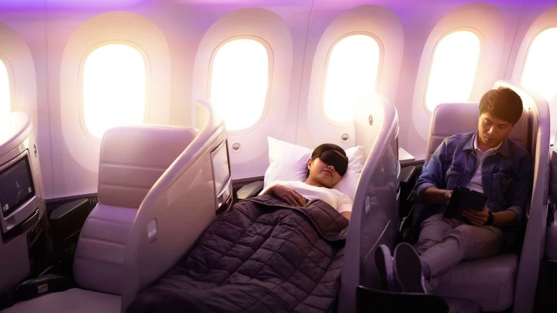 紐西蘭航空Air New Zealand豪華商務艙Business Premium 紐西蘭航空Air New Zealand豪華商務艙Business Premium