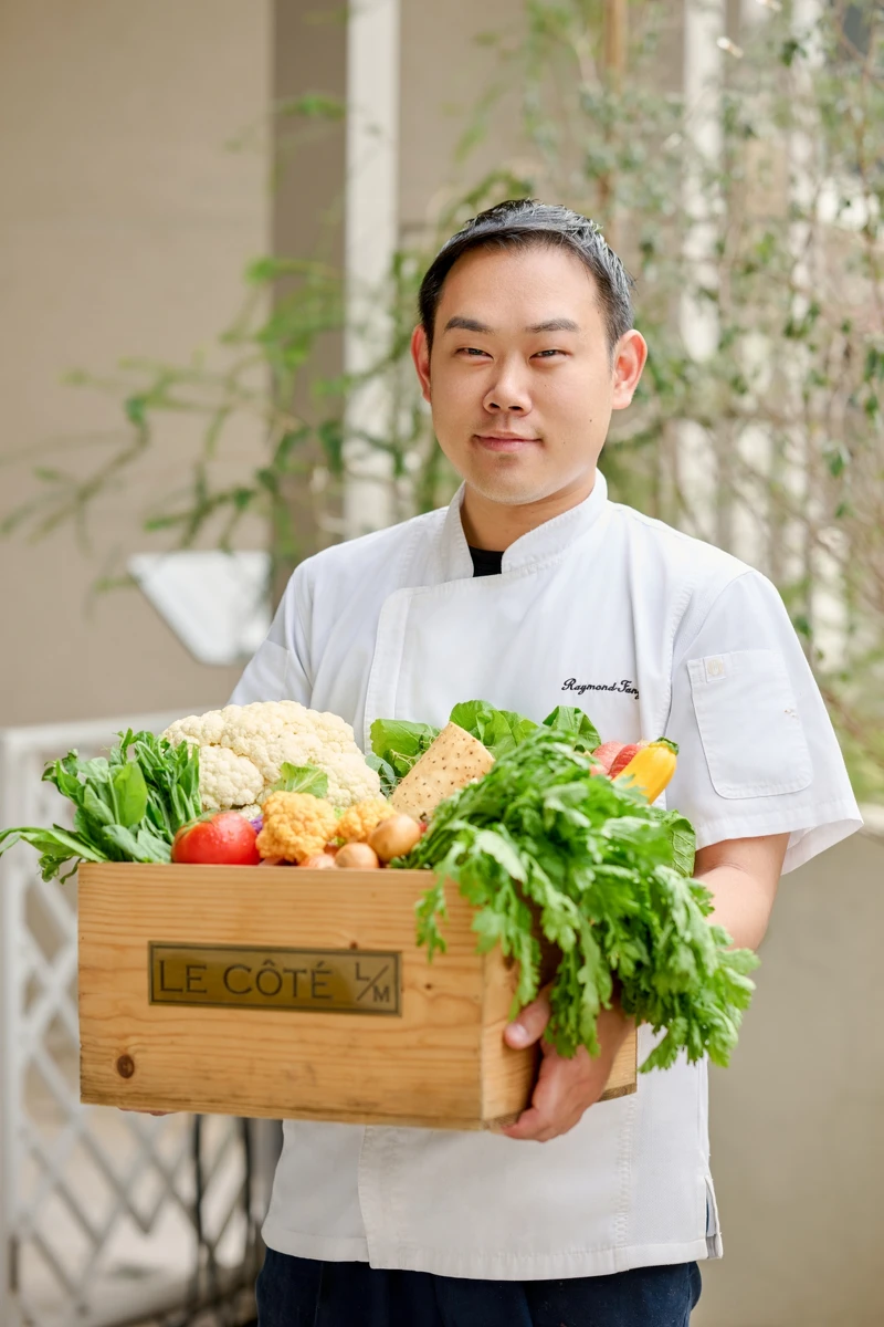 主廚方柏儼(Raymond Fang)。 主廚方柏儼(Raymond Fang)。