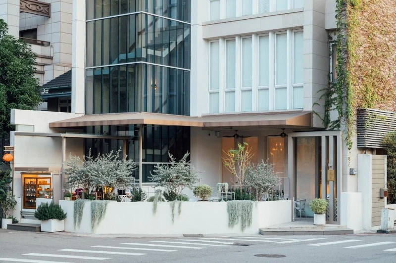 台中「Le Côté LM 小樂沐」餐廳外觀。 台中「Le Côté LM 小樂沐」餐廳外觀。