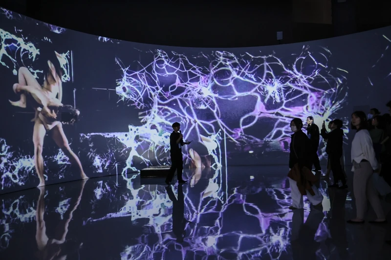 第五屆「台灣國際光影藝術節」現正展覽中。 第五屆「台灣國際光影藝術節」現正展覽中。