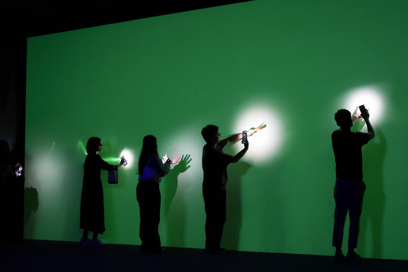 2023 台北當代藝術博覽會展會圖,圖片提供/台北當代。 2023 台北當代藝術博覽會展會圖,圖片提供/台北當代。