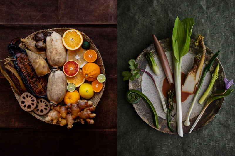 將以日本的大自然和食材為靈感創作料理。 將以日本的大自然和食材為靈感創作料理。