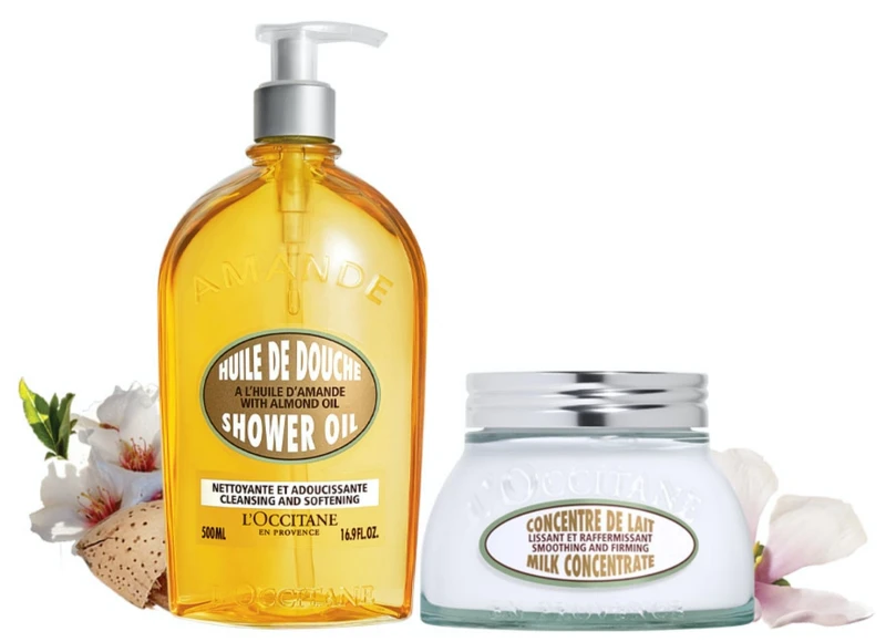 歐舒丹杏仁緊膚美體組,NT3,350 歐舒丹杏仁緊膚美體組,NT3,350