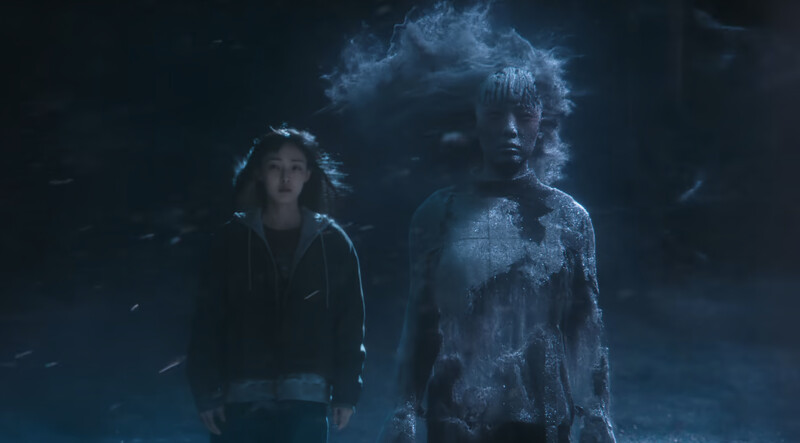 鄭秀仁在腦海的深處與海蒂對談。 鄭秀仁在腦海的深處與海蒂對談。