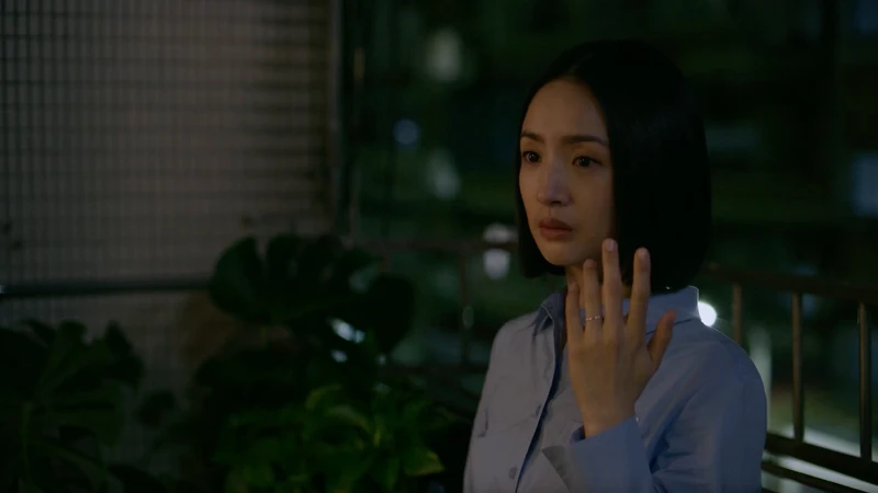 簡慶芬一直誤以為婚戒是以Rebacca尺寸挑選的。