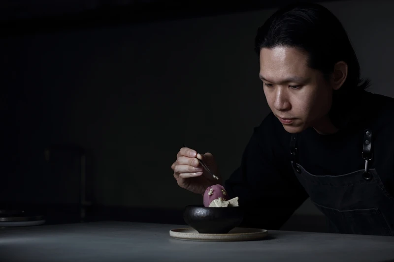 創辦人兼主廚的萬士傑（Arvin）。