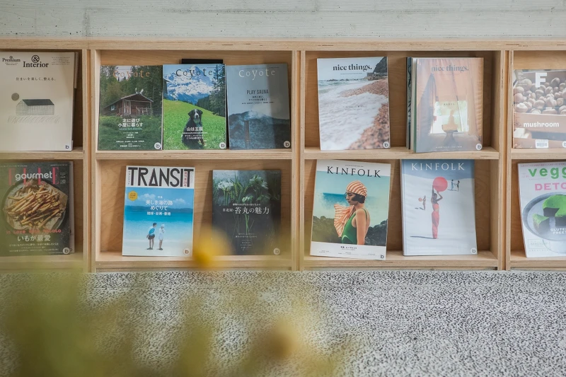 特以生活風格類選書為主，讓美好的畫面延伸至書本上。