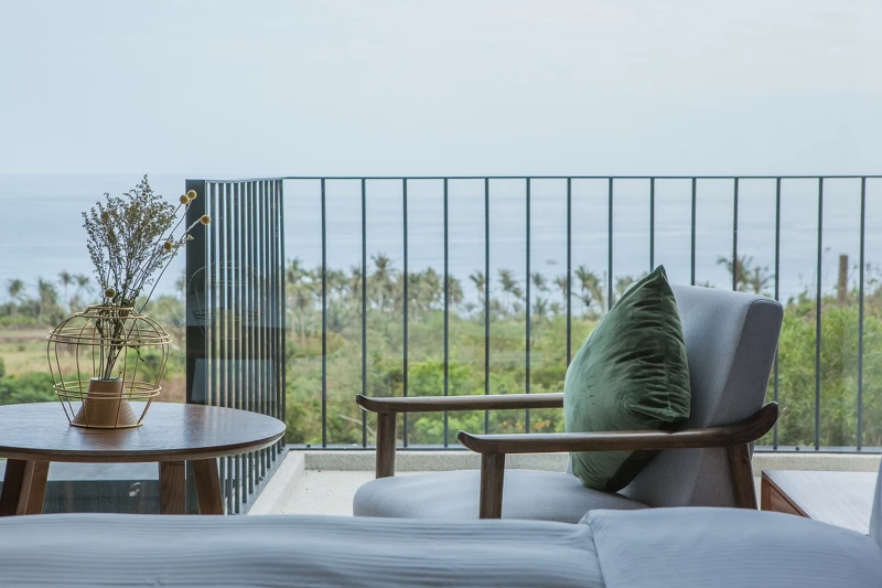 每個房間都享有美好的太平洋景緻。