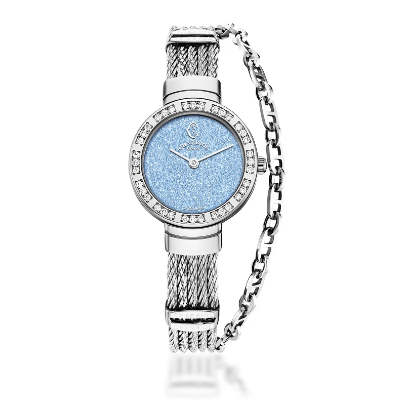 St-Tropez™ Glitter腕錶。 St-Tropez™ Glitter腕錶。