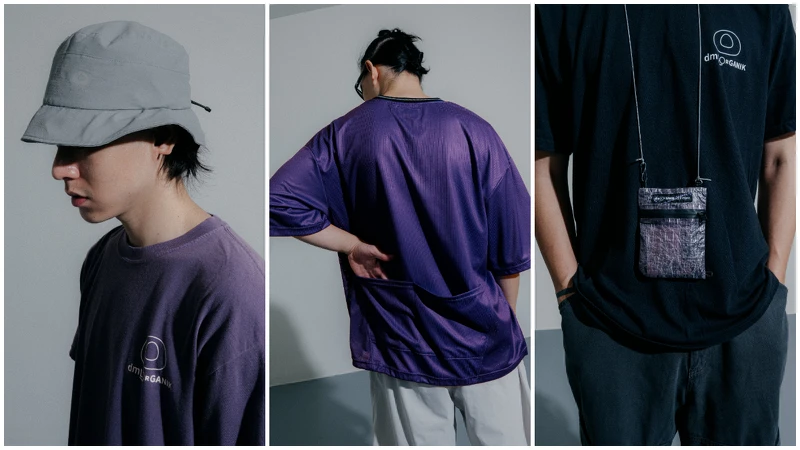 ORGANIK TRAINING BUCKET HAT / ORGANIK SUPPLEX TOP / ORGANIK RAVE BAG