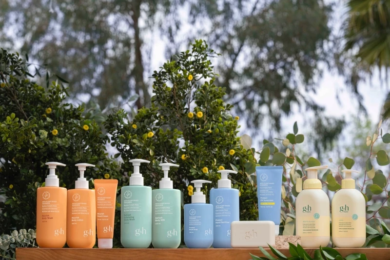 g&h身體護理系列情境圖。 g&h身體護理系列情境圖。