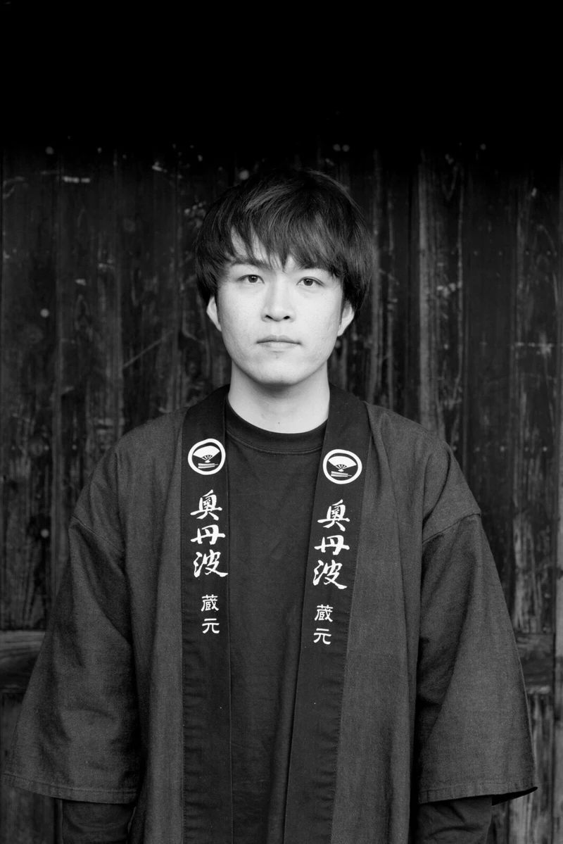 「山名酒造」第12代藏元—山名洋一朗也親臨現場。 「山名酒造」第12代藏元—山名洋一朗也親臨現場。