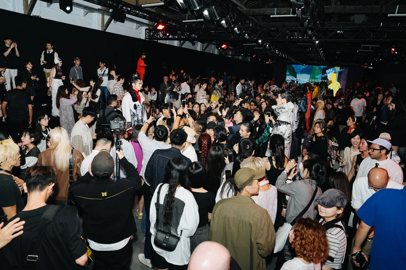 JUST IN XX 周裕穎與史博館聯名服裝秀的盛況