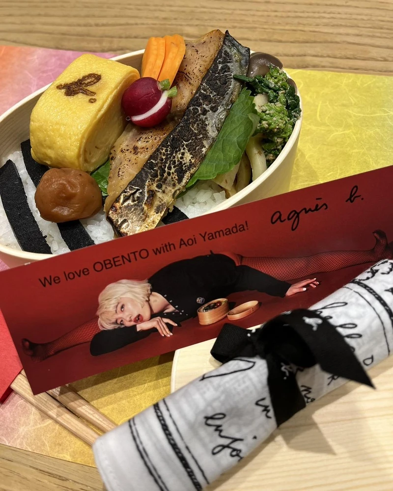 山田葵親自設計御便當，結合京都特有食材。