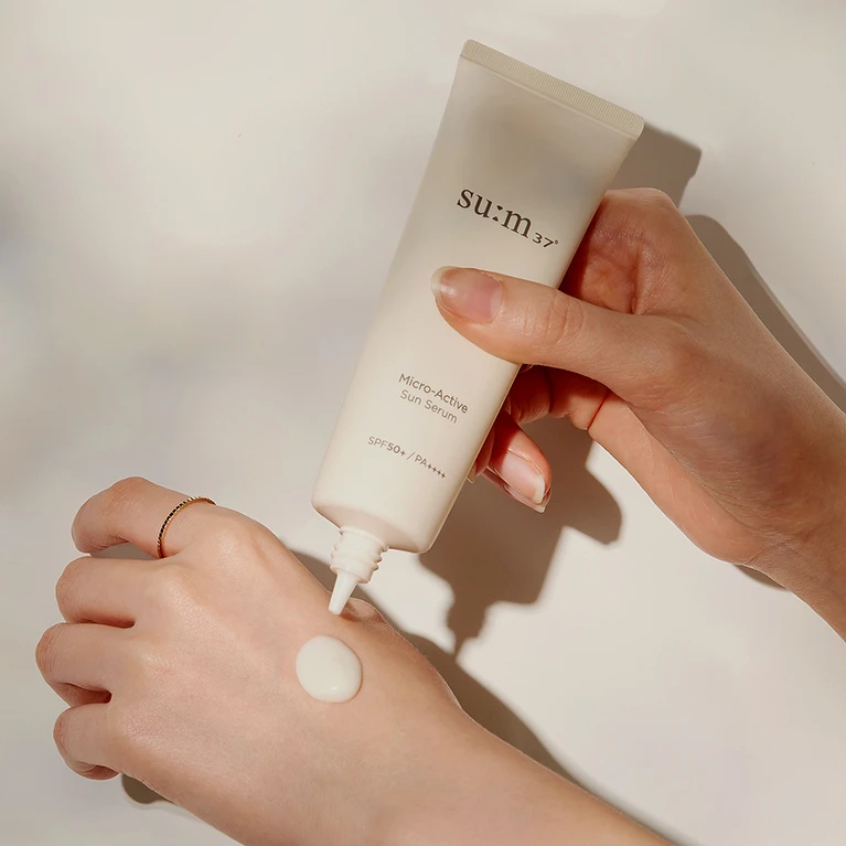 su:m37°甦秘純淨酵能全護防曬精華乳 SPF50+/PA++++ 50ml，NT1,480