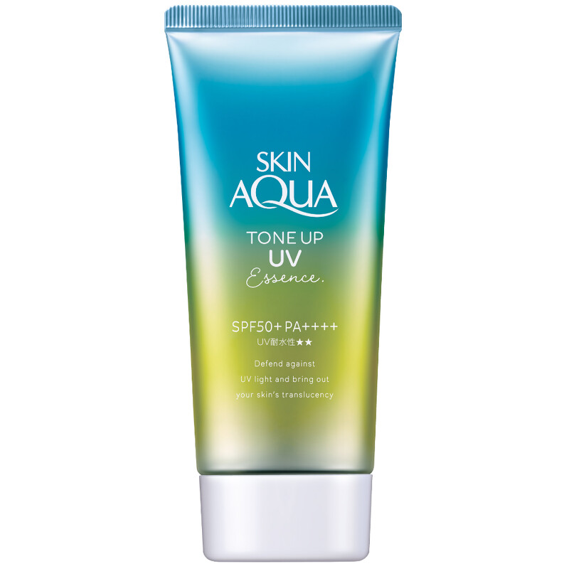 曼秀雷敦水潤肌 柔光透亮飾底防曬凝露-薄荷綠SPF50+/PA++++80g，NT369