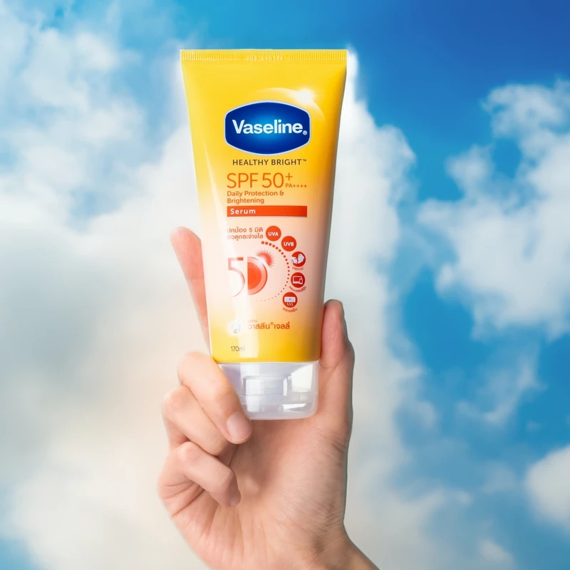 凡士林5D極護水感防曬乳SPF50+/PA++++170ml，NT399