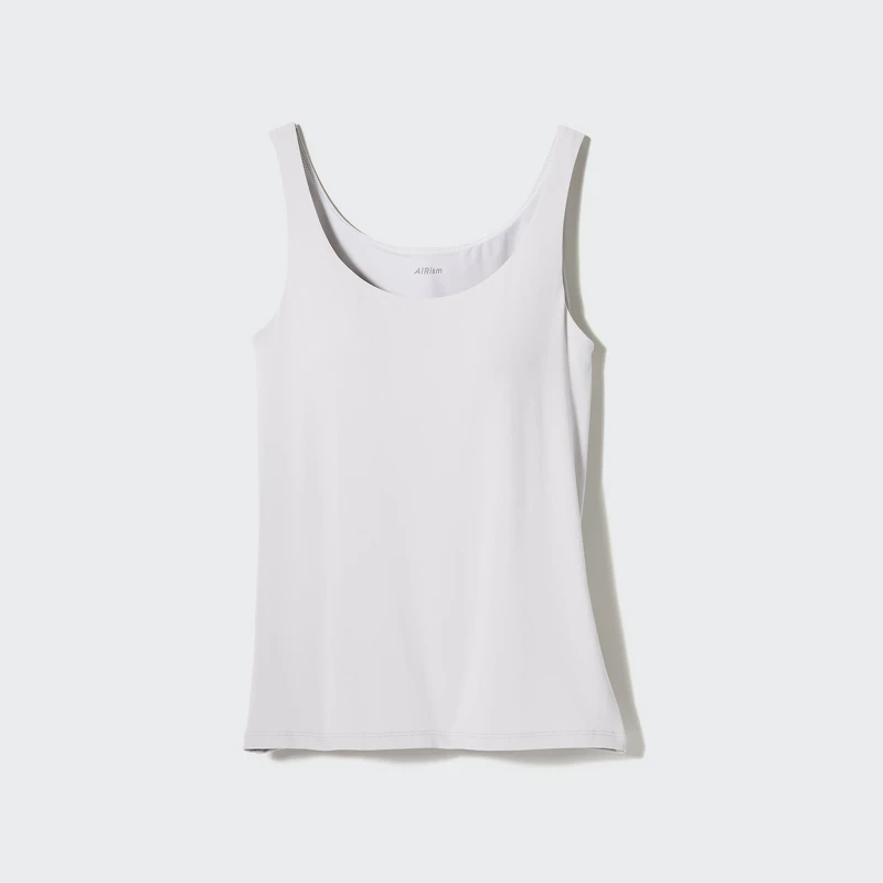 AIRism BRATOP坦克背心罩杯式上衣，原價NT$790，首次優惠價NT$590。