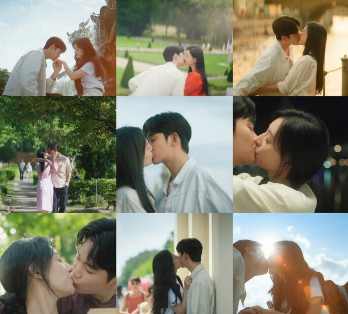 《淚之女王》第一集吻戲鏡頭 《淚之女王》第一集吻戲鏡頭