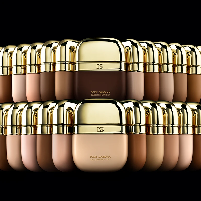 Dolce & Gabbana天生美膚藍莓精萃粉露(共30色)，NT1,750