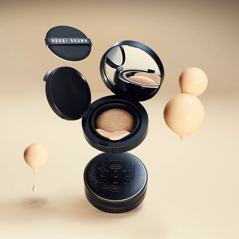 Bobbi Brown霧光持久氣墊粉餅SPF40/PA+++情境圖。