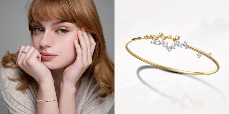 林曉同珠寶「星環」系列手鍊，參考價格NT.75,600元