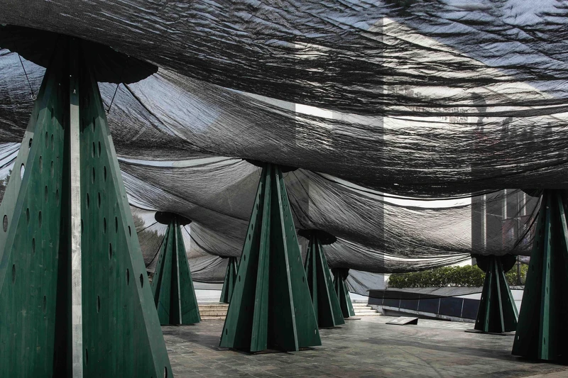 《林木林》內部。圖片提供：臺北市立美術館。