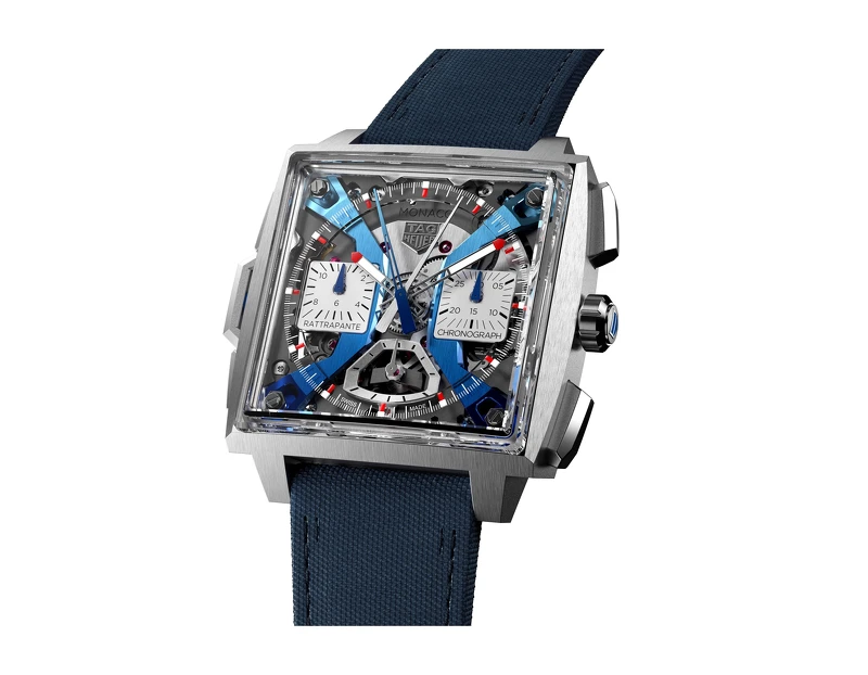 Monaco 雙追針計時腕錶