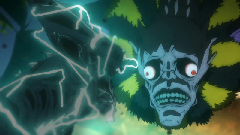 怪物之姿的卡夫卡打敗了餘獸,救下母女倆。 怪物之姿的卡夫卡打敗了餘獸,救下母女倆。