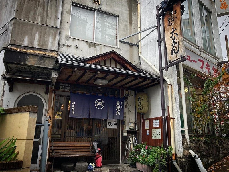 蕎麥麵老店「そば処 大茂ん」（Shot by @uny747）。