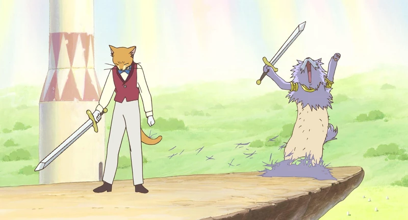 《貓的報恩》貓男爵不只為小春,更為自己揮劍出擊! 《貓的報恩》貓男爵不只為小春,更為自己揮劍出擊!