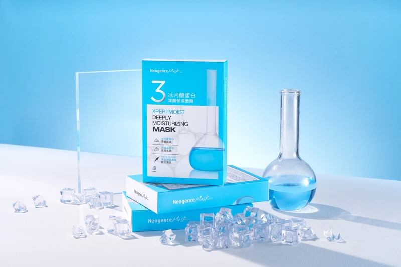 Neogence霓淨思3高機能面膜系列-冰河醣蛋白深層保濕面膜一盒五入,NT399 Neogence霓淨思3高機能面膜系列-冰河醣蛋白深層保濕面膜一盒五入,NT399