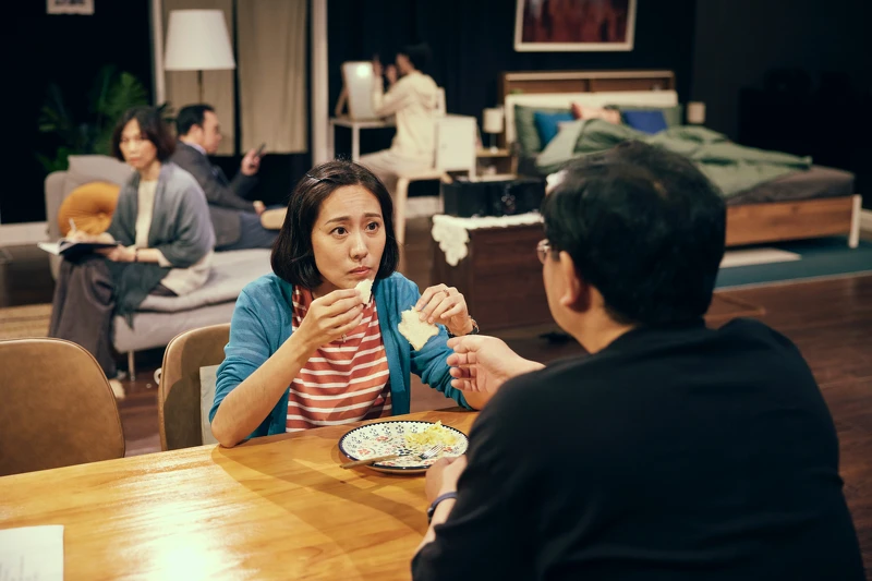 《婚內失戀》演員張詩盈對於劇中探討婚姻中的改變相當有感觸。 《婚內失戀》演員張詩盈對於劇中探討婚姻中的改變相當有感觸。