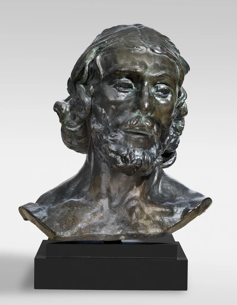 Colossal Head of Saint John the Baptist。photo © 2024 Rodin Museum。
