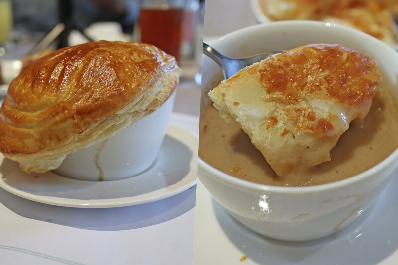 「經典酥皮濃湯」也做了細微調整。