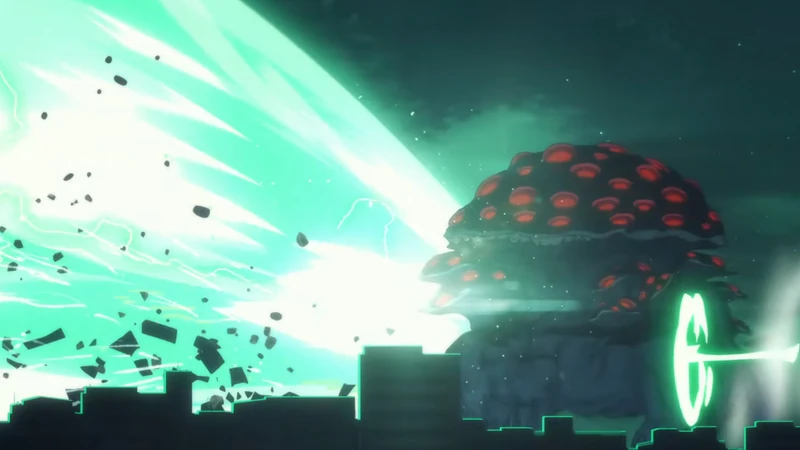 亞白隊長一發狙擊便打穿了主獸。 亞白隊長一發狙擊便打穿了主獸。