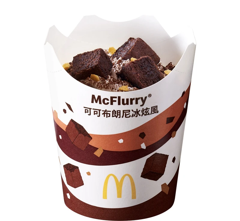 麥當勞可可布朗尼冰炫風 麥當勞可可布朗尼冰炫風