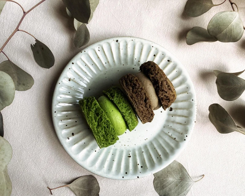 「桑夏甜點sun shia pastry」碳焙鐵觀音司康