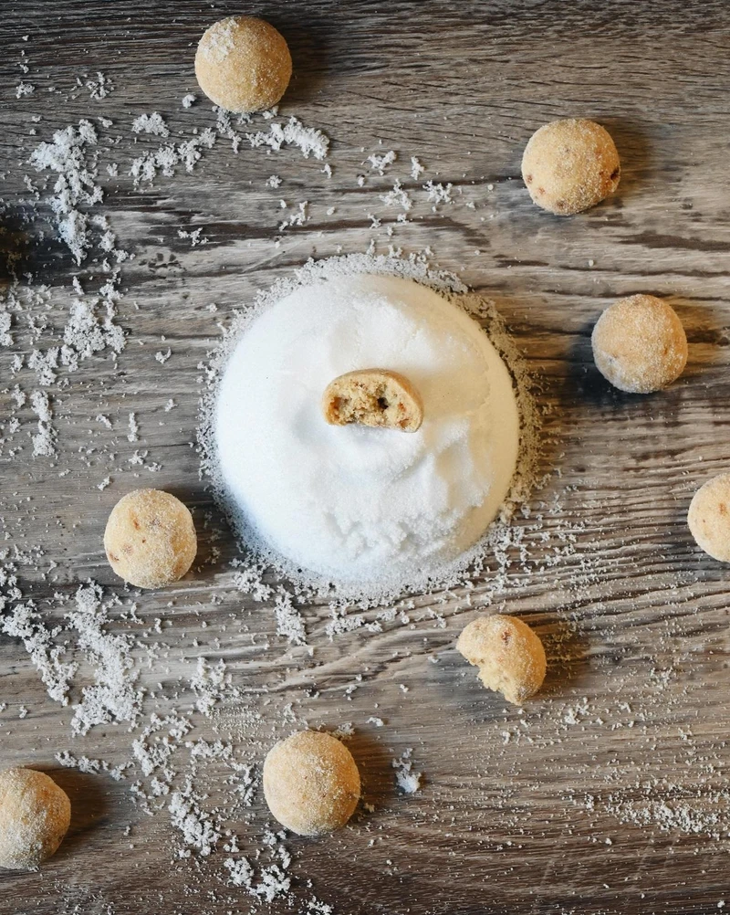 「半吊子廚房」鹹蛋雪球