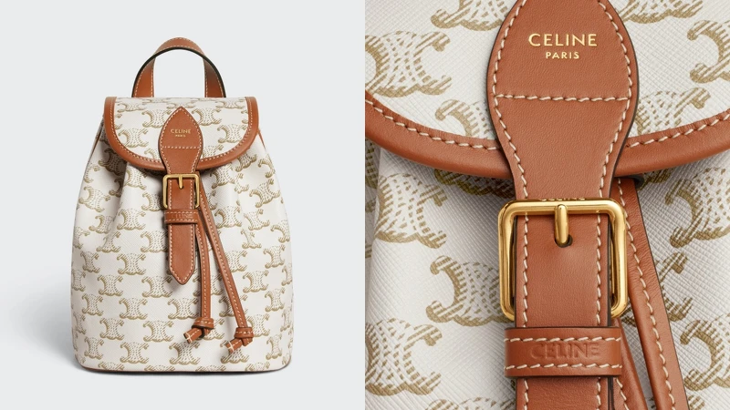 印花迷你FOLCO背包 NT.65,000