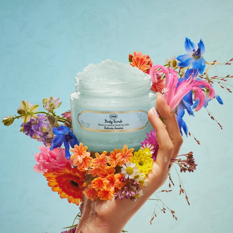 Sabon 2024年全新升級身體磨砂膏主視覺。 Sabon 2024年全新升級身體磨砂膏主視覺。