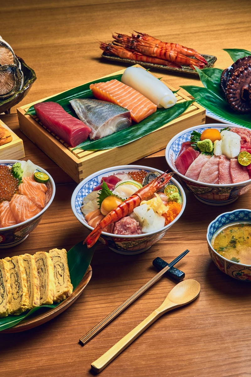 不吃生食的朋友、兒童也有熟食可選擇。