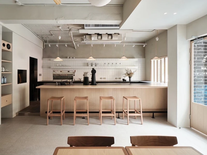 「The Antipodean」內湖店室內空間。 「The Antipodean」內湖店室內空間。