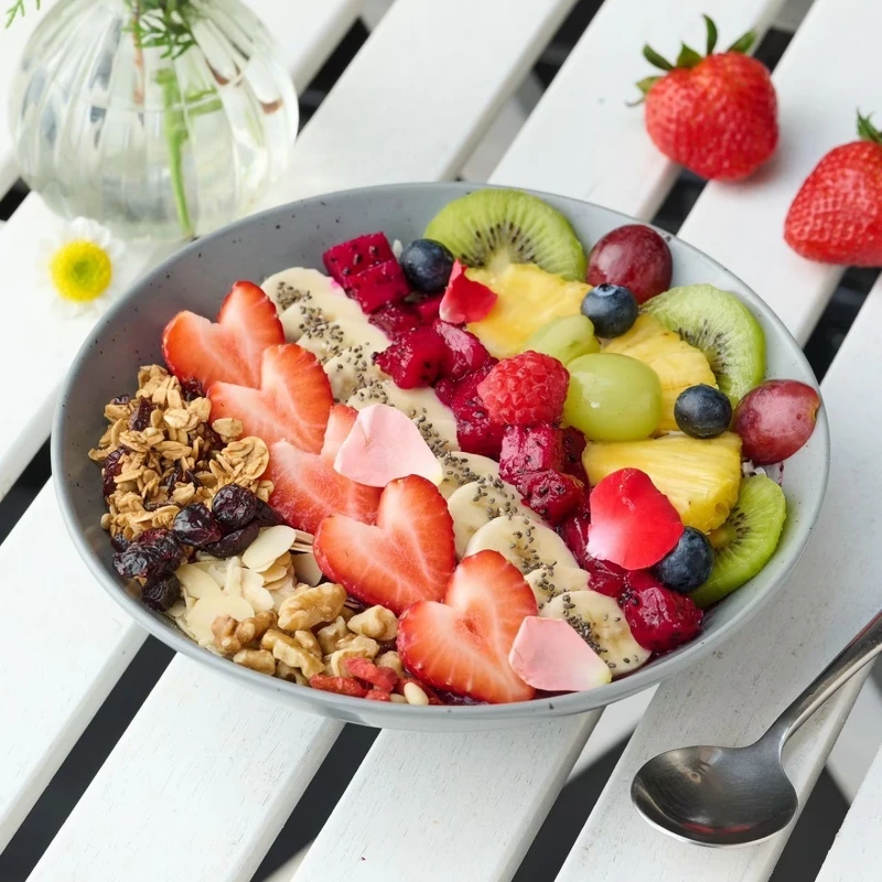 巴西莓碗。 巴西莓碗。