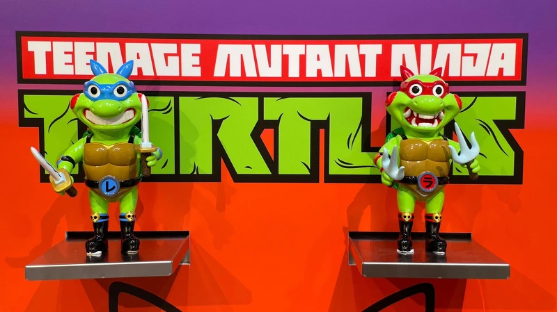 6.1-6.15│IzumonsterＸ忍者龜特展│由日本設計師Izumonster重新詮釋4款美式超級英雄戰隊「忍者龜」公仔。